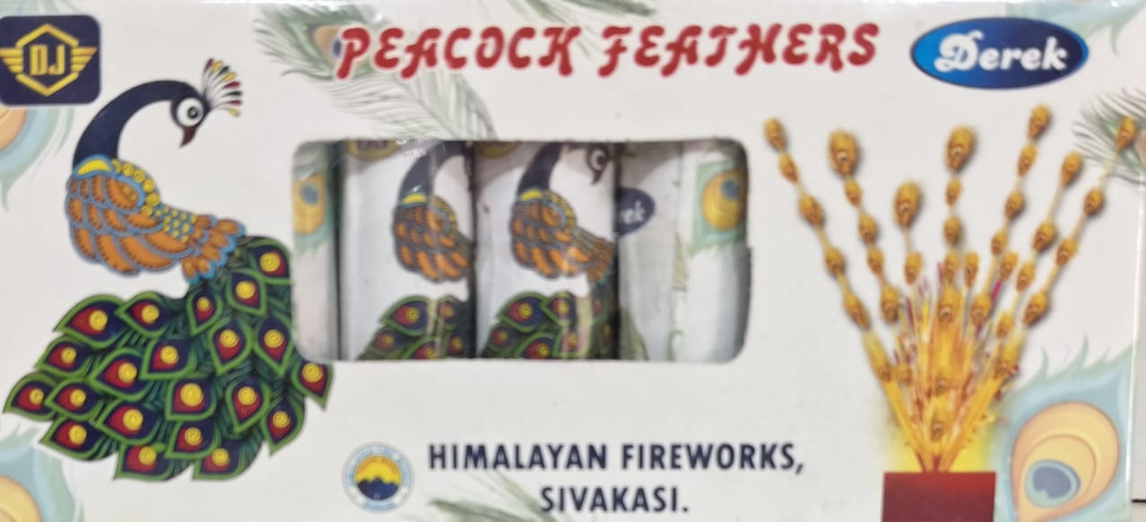 PEACOCK FEATHER(5PCS)